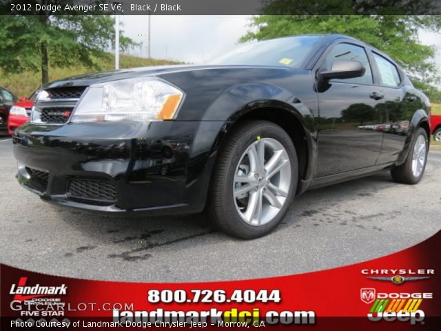 2012 Dodge Avenger SE V6 in Black