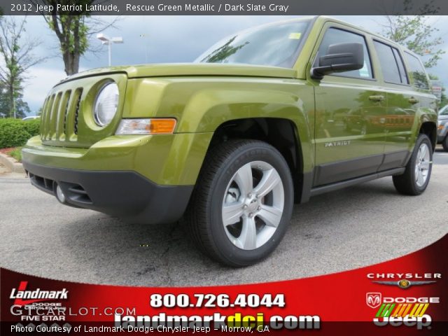 2012 Jeep Patriot Latitude in Rescue Green Metallic