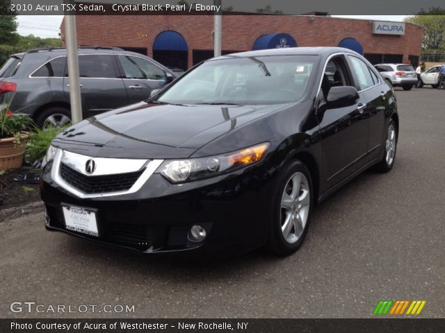 2010 Acura TSX Sedan in Crystal Black Pearl