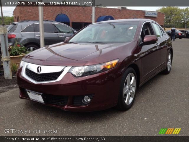 2010 Acura TSX Sedan in Basque Red Pearl