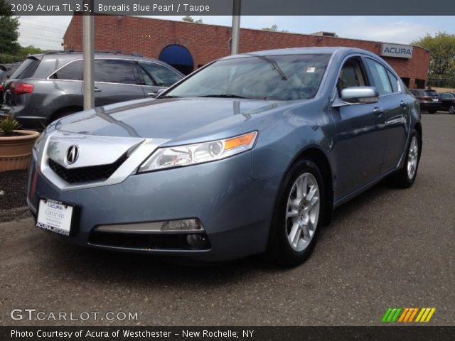 2009 Acura TL 3.5 in Borealis Blue Pearl