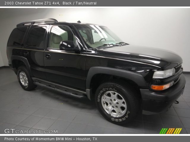 2003 Chevrolet Tahoe Z71 4x4 in Black