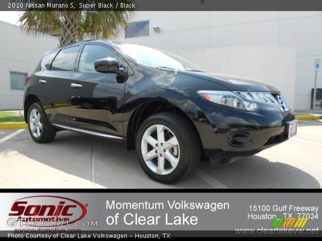 2010 Nissan Murano S in Super Black