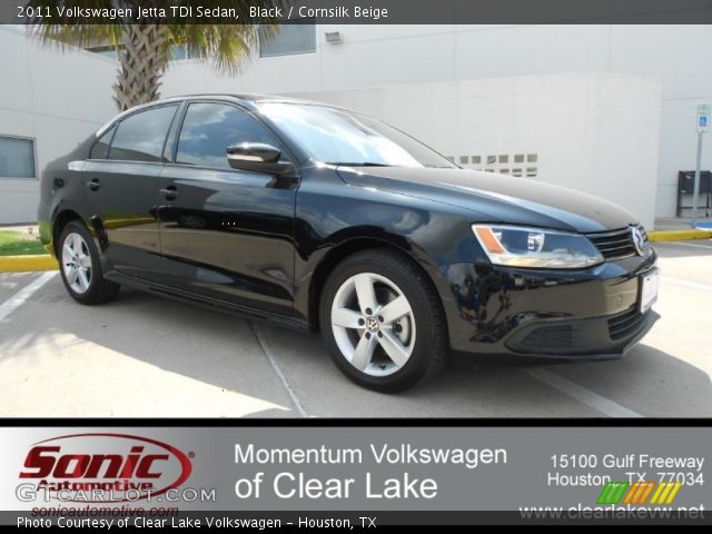 2011 Volkswagen Jetta TDI Sedan in Black