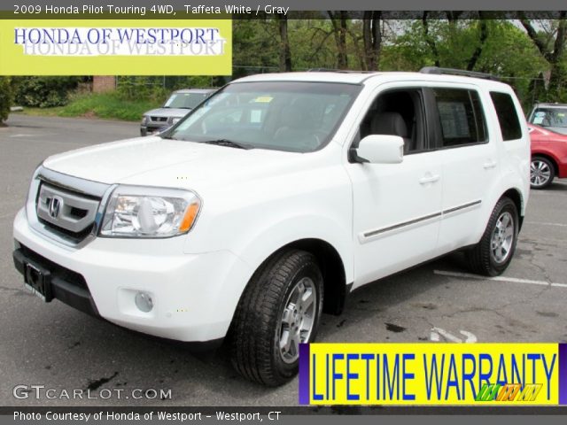 2009 Honda Pilot Touring 4WD in Taffeta White