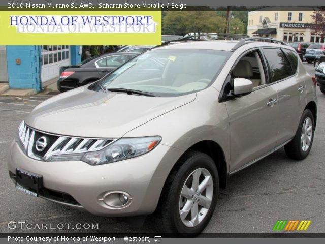2010 Nissan Murano SL AWD in Saharan Stone Metallic
