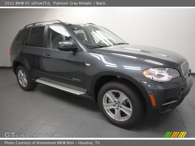 2012 BMW X5 xDrive35d in Platinum Gray Metallic