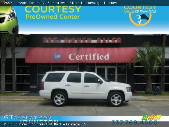 2007 Chevrolet Tahoe LTZ in Summit White