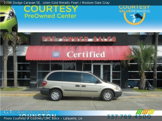 2006 Dodge Caravan SE in Linen Gold Metallic Pearl