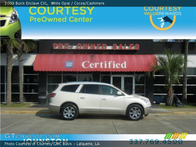 2009 Buick Enclave CXL in White Opal