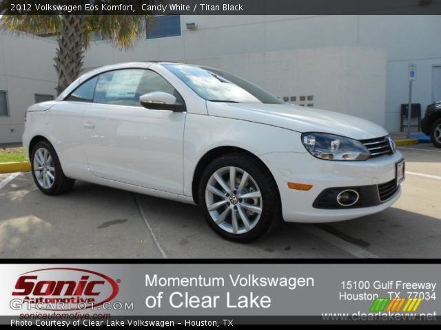 2012 Volkswagen Eos Komfort in Candy White