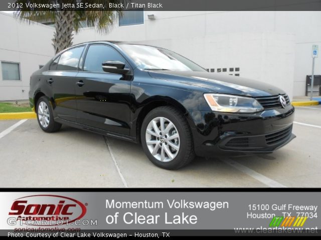 2012 Volkswagen Jetta SE Sedan in Black