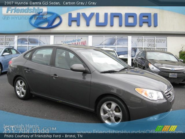 2007 Hyundai Elantra GLS Sedan in Carbon Gray