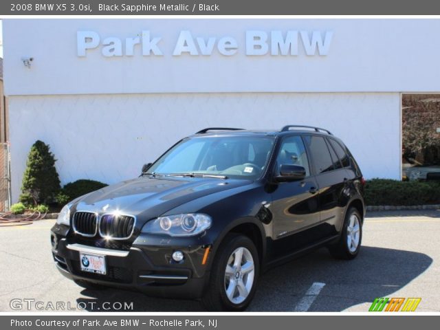 2008 BMW X5 3.0si in Black Sapphire Metallic