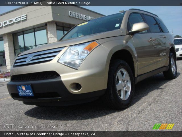 2007 Suzuki XL7 AWD in Prairie Gold Metallic