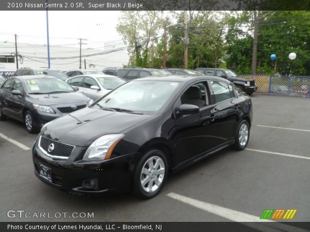 2010 Nissan Sentra 2.0 SR in Super Black