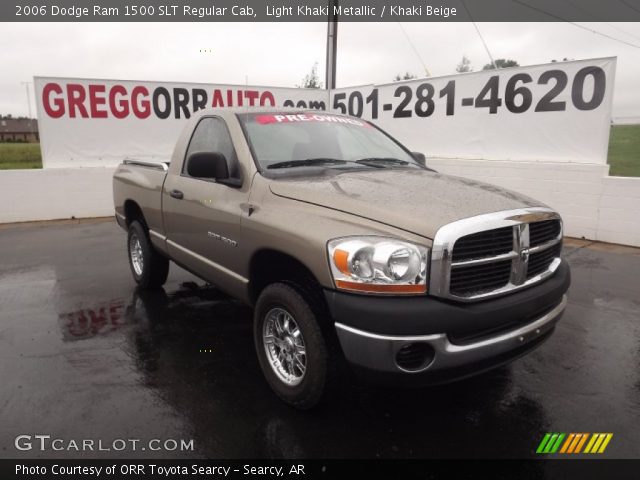 2006 Dodge Ram 1500 SLT Regular Cab in Light Khaki Metallic
