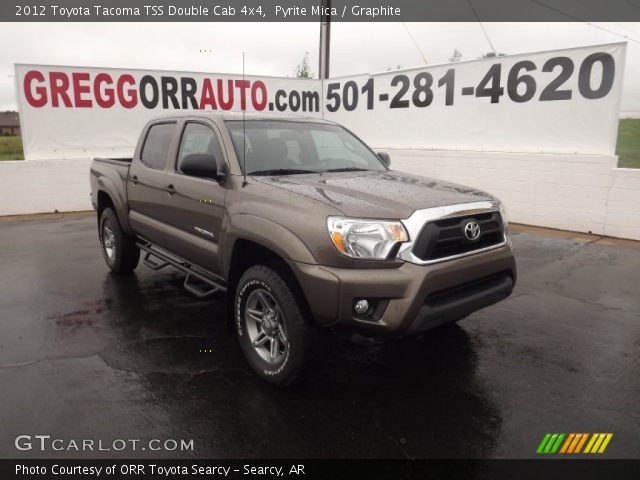2012 Toyota Tacoma TSS Double Cab 4x4 in Pyrite Mica