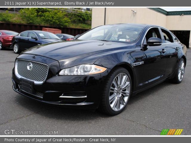 2011 Jaguar XJ XJ Supercharged in Ebony Black