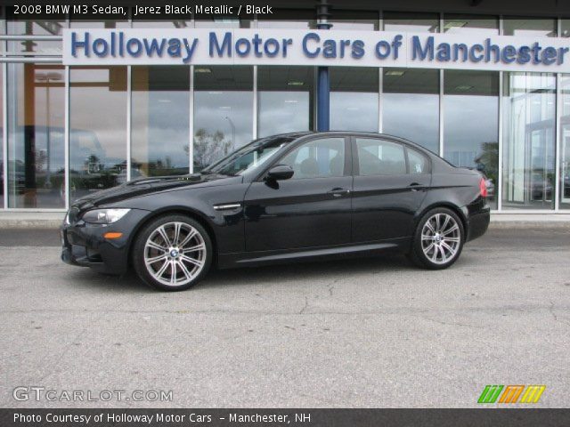 2008 BMW M3 Sedan in Jerez Black Metallic