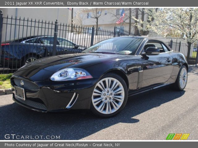2011 Jaguar XK XKR Convertible in Ebony Black