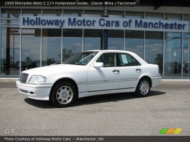1999 Mercedes-Benz C 230 Kompressor Sedan in Glacier White