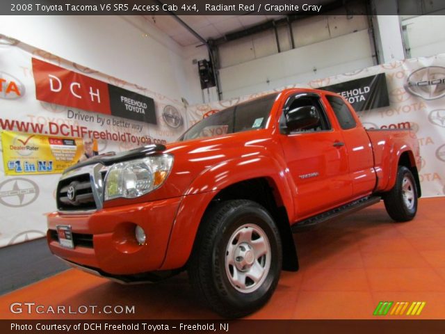 2008 Toyota Tacoma V6 SR5 Access Cab 4x4 in Radiant Red