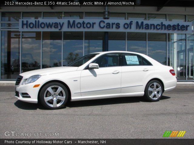 2012 Mercedes-Benz E 350 4Matic Sedan in Arctic White