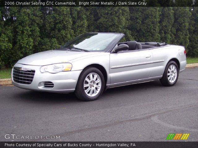 2006 Chrysler Sebring GTC Convertible in Bright Silver Metallic