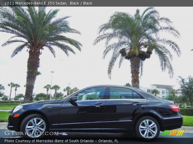 2011 Mercedes-Benz E 350 Sedan in Black