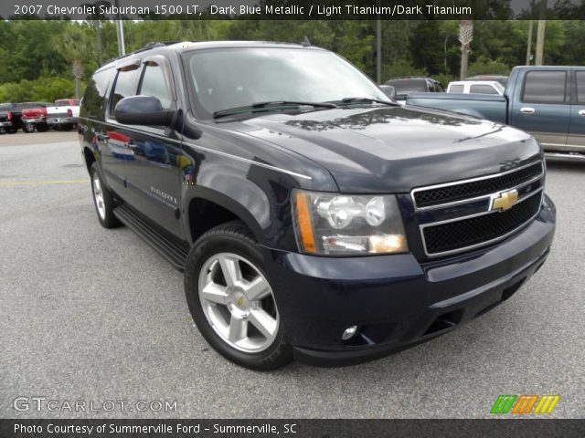 2007 Chevrolet Suburban 1500 LT in Dark Blue Metallic