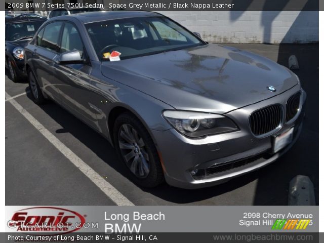 2009 BMW 7 Series 750Li Sedan in Space Grey Metallic