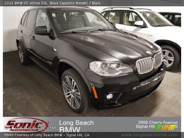 2013 BMW X5 xDrive 50i in Black Sapphire Metallic