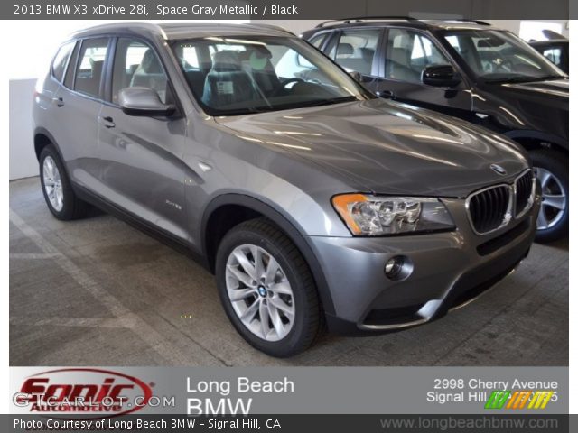 2013 BMW X3 xDrive 28i in Space Gray Metallic