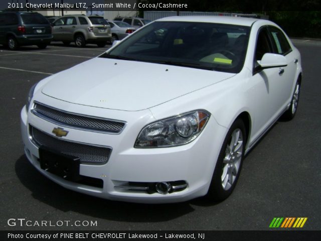 2011 Chevrolet Malibu LTZ in Summit White