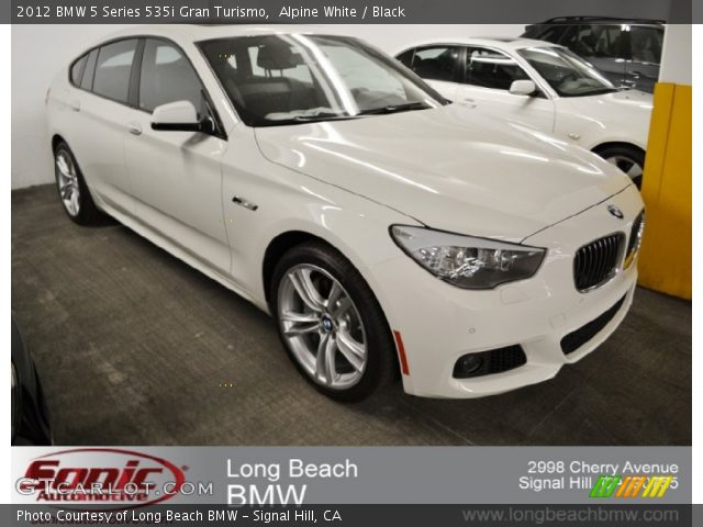 2012 BMW 5 Series 535i Gran Turismo in Alpine White
