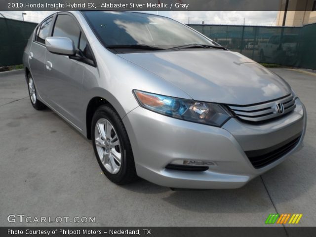 2010 Honda Insight Hybrid EX in Alabaster Silver Metallic