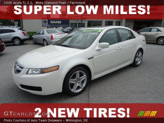 2006 Acura TL 3.2 in White Diamond Pearl