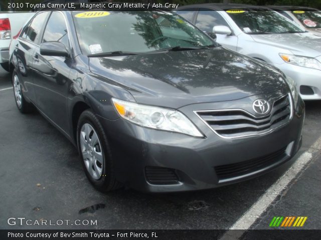 2010 Toyota Camry LE in Magnetic Gray Metallic