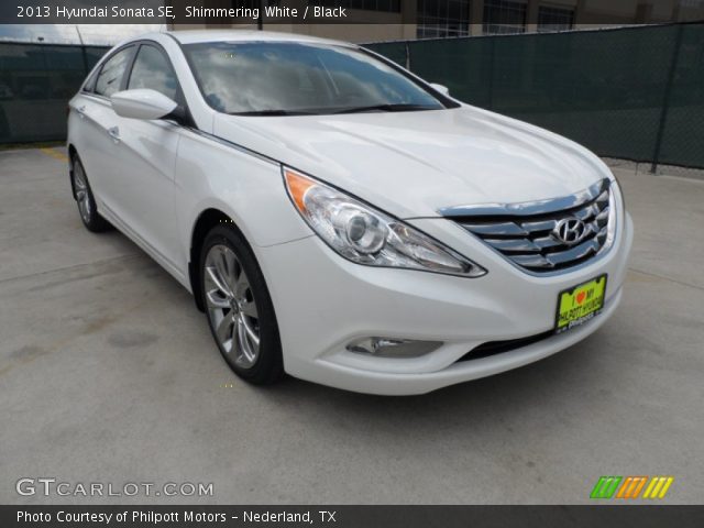 2013 Hyundai Sonata SE in Shimmering White