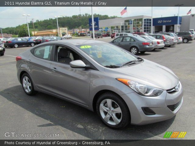 2011 Hyundai Elantra GLS in Titanium Gray Metallic