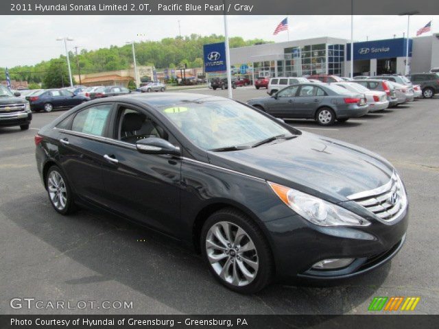 2011 Hyundai Sonata Limited 2.0T in Pacific Blue Pearl