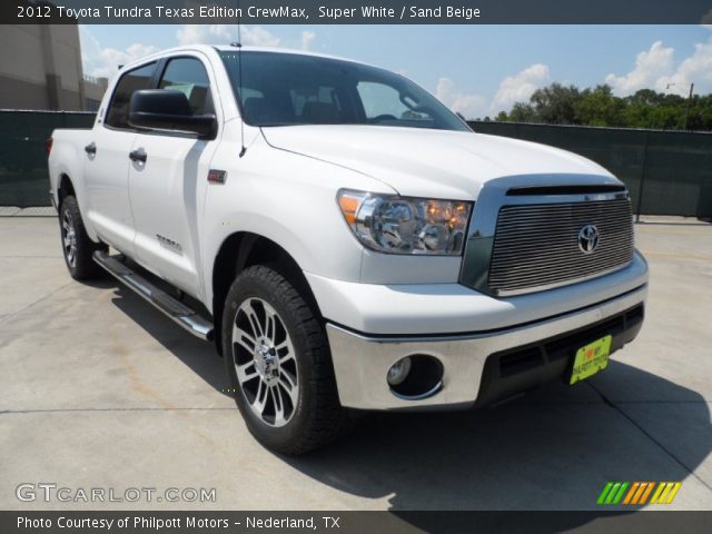 2012 Toyota Tundra Texas Edition CrewMax in Super White