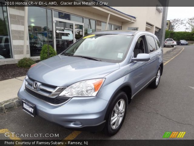 2010 Honda CR-V EX-L AWD in Glacier Blue Metallic