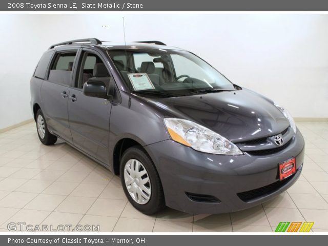 2008 Toyota Sienna LE in Slate Metallic