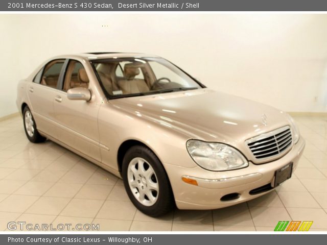 2001 Mercedes-Benz S 430 Sedan in Desert Silver Metallic