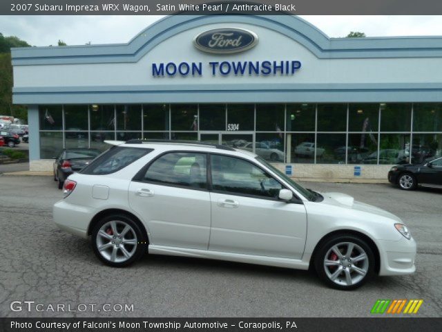 2007 Subaru Impreza WRX Wagon in Satin White Pearl