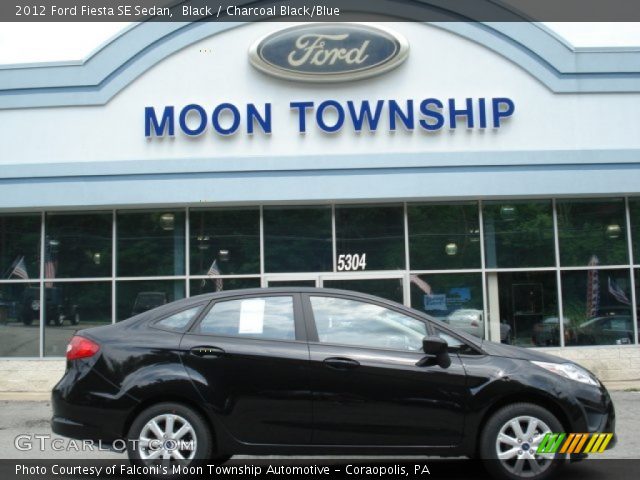 2012 Ford Fiesta SE Sedan in Black