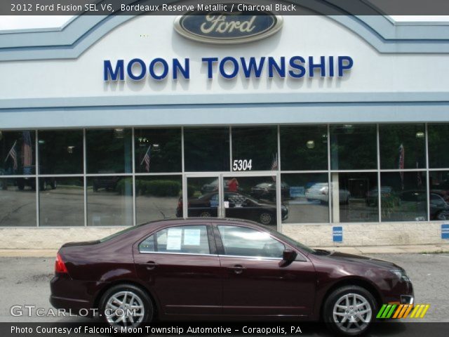 2012 Ford Fusion SEL V6 in Bordeaux Reserve Metallic