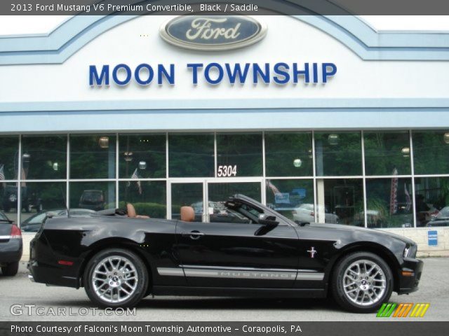 2013 Ford Mustang V6 Premium Convertible in Black